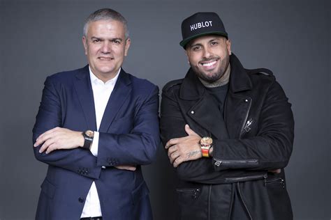 Nicky Jam & Hublot Presented a New Watch in Miami.